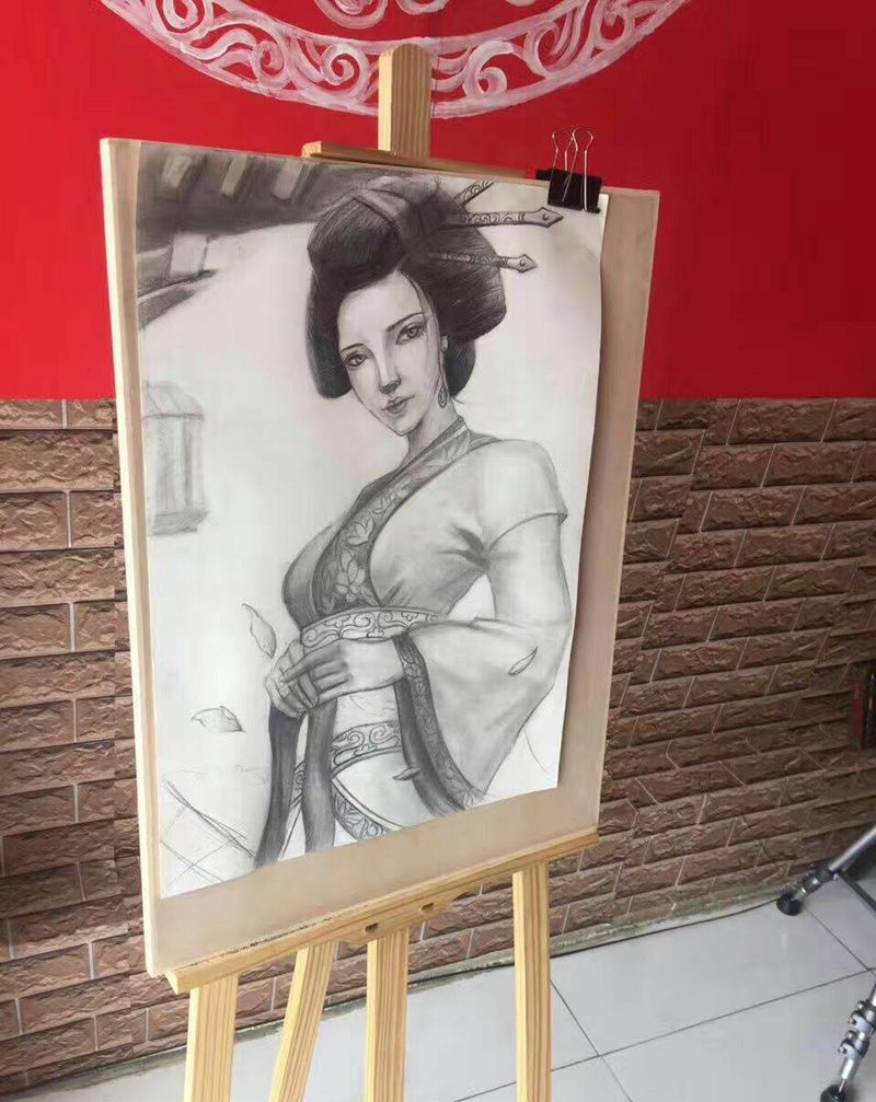 两幅原创手稿纹身图片