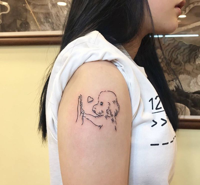 小图纹身图片_手臂几何纹身图案