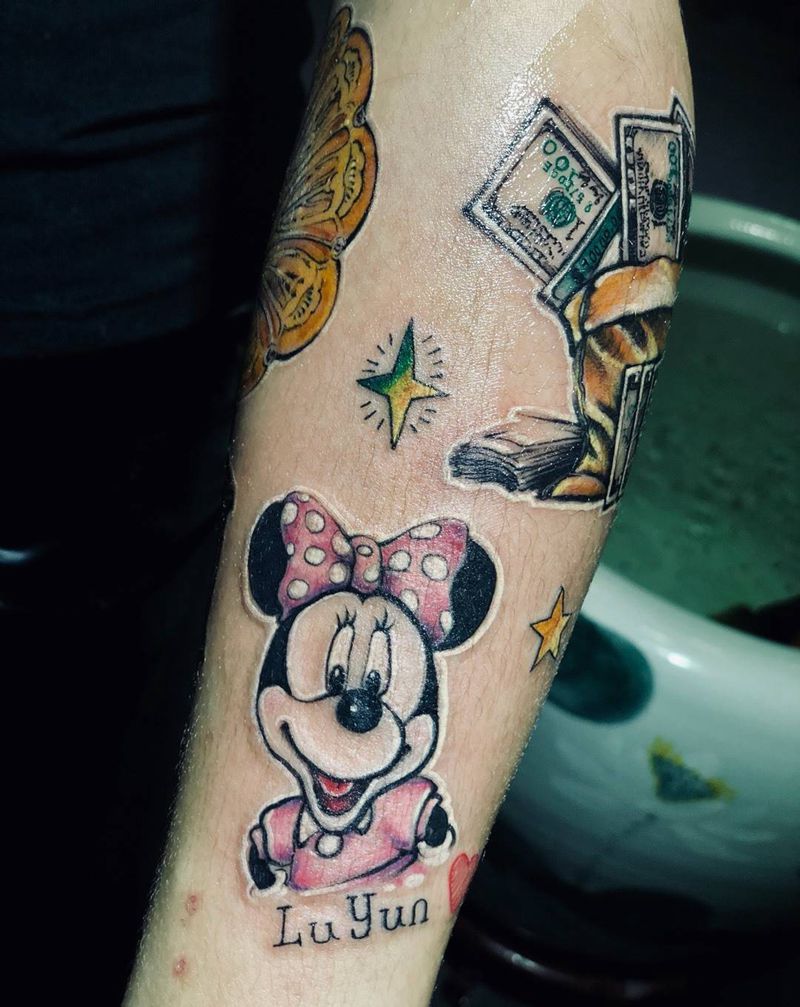 米老鼠纹身图片