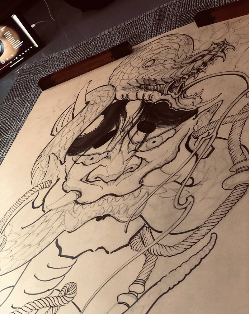 画纹身图片_新传统老传统纹身图案