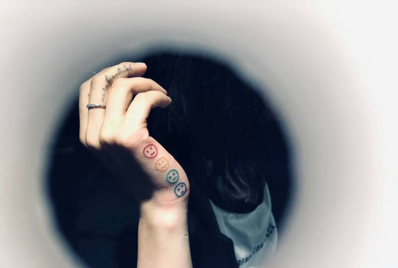 小清新纹身图片