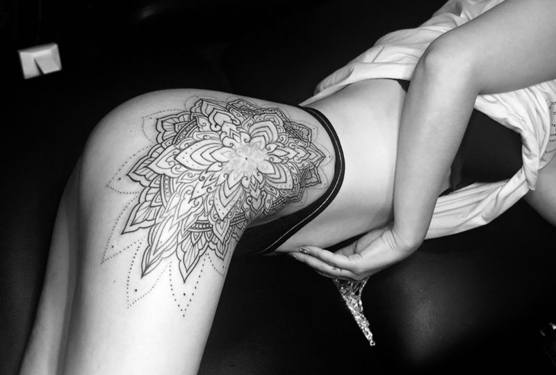 性感宝贝纹身图片