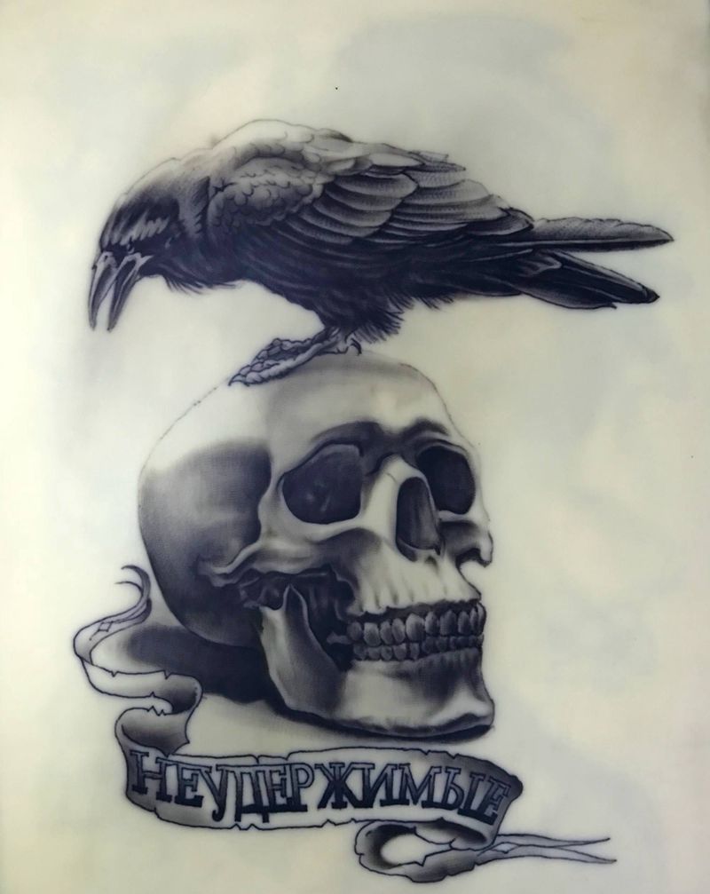 窟窿头纹身图片