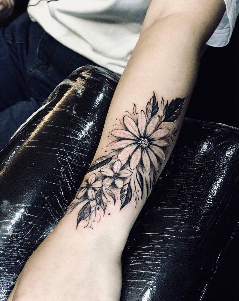 覆盖疤痕纹身图片