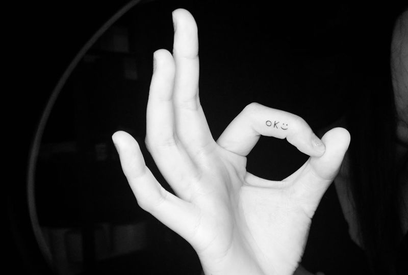 非常OK纹身图片