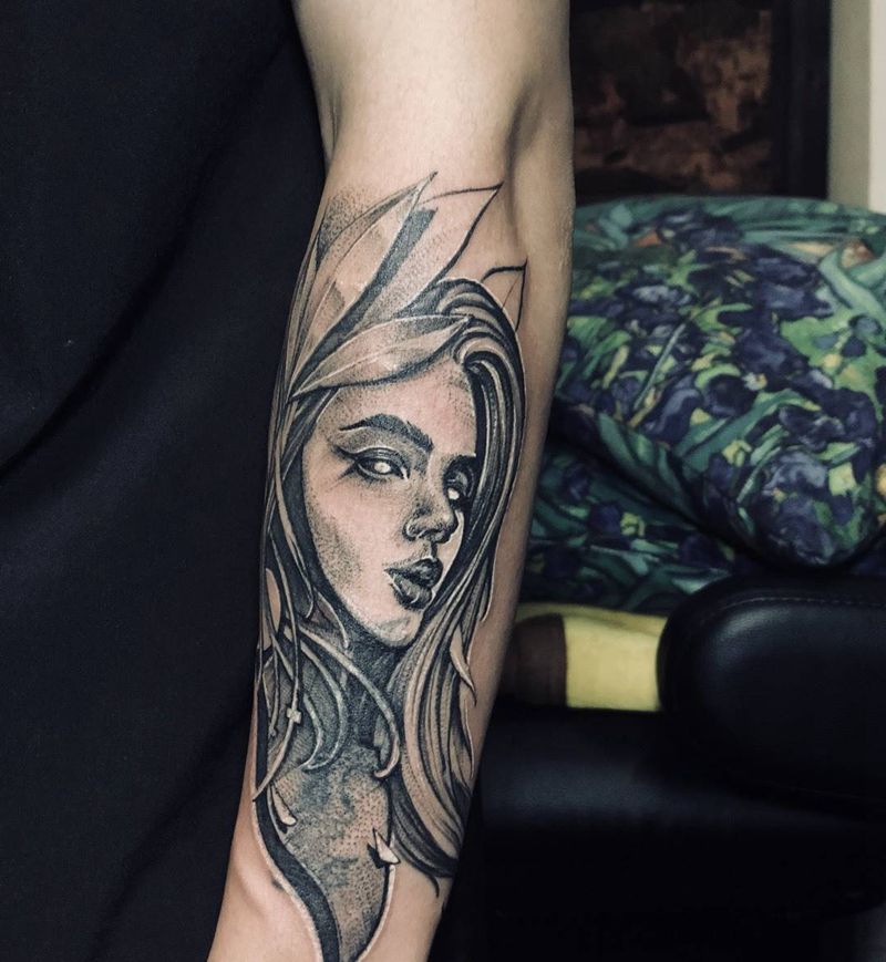 旧图覆盖对比纹身图片