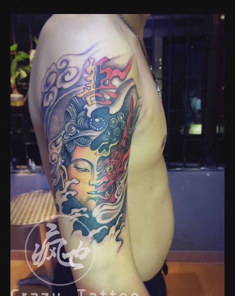 一念之间纹身图片