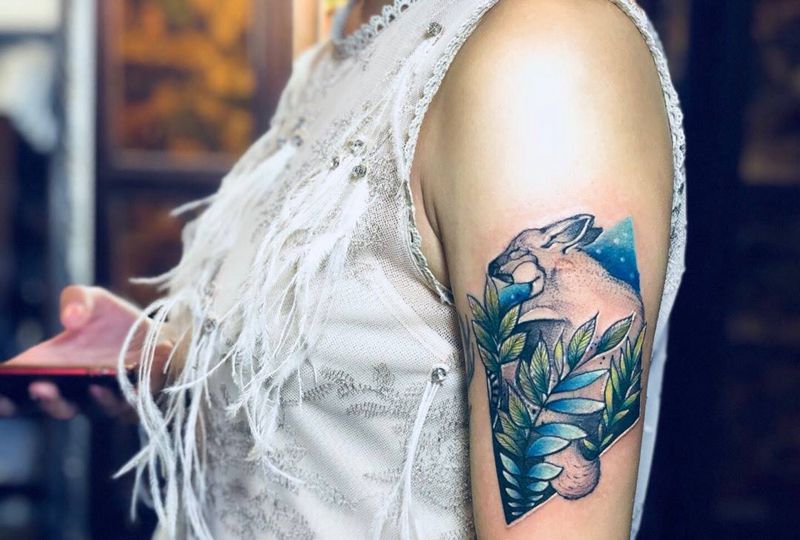 覆盖疤痕纹身图片