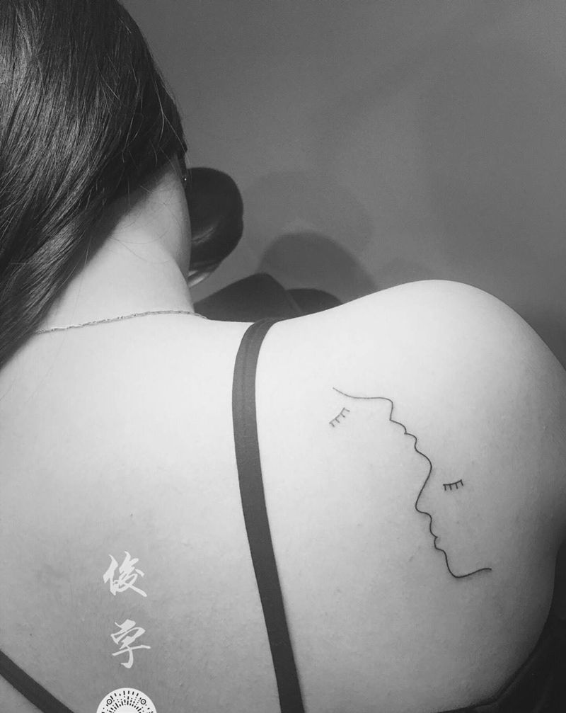 小清新纹身图片