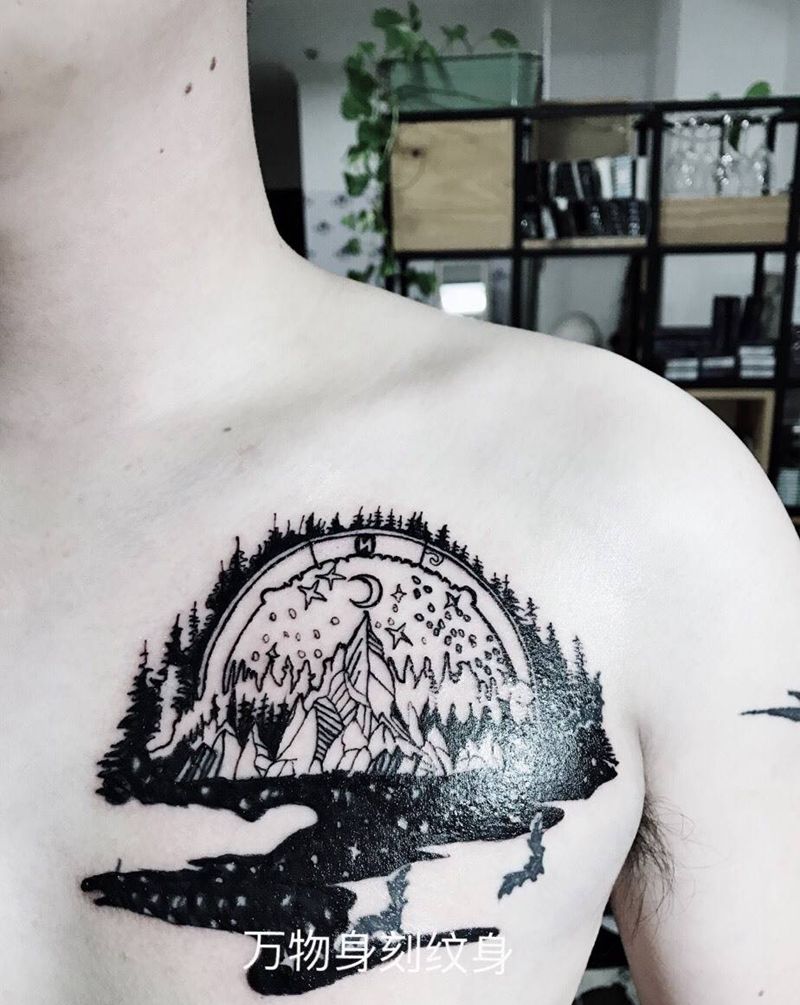 旧图遮盖 后续 待提白纹身图片