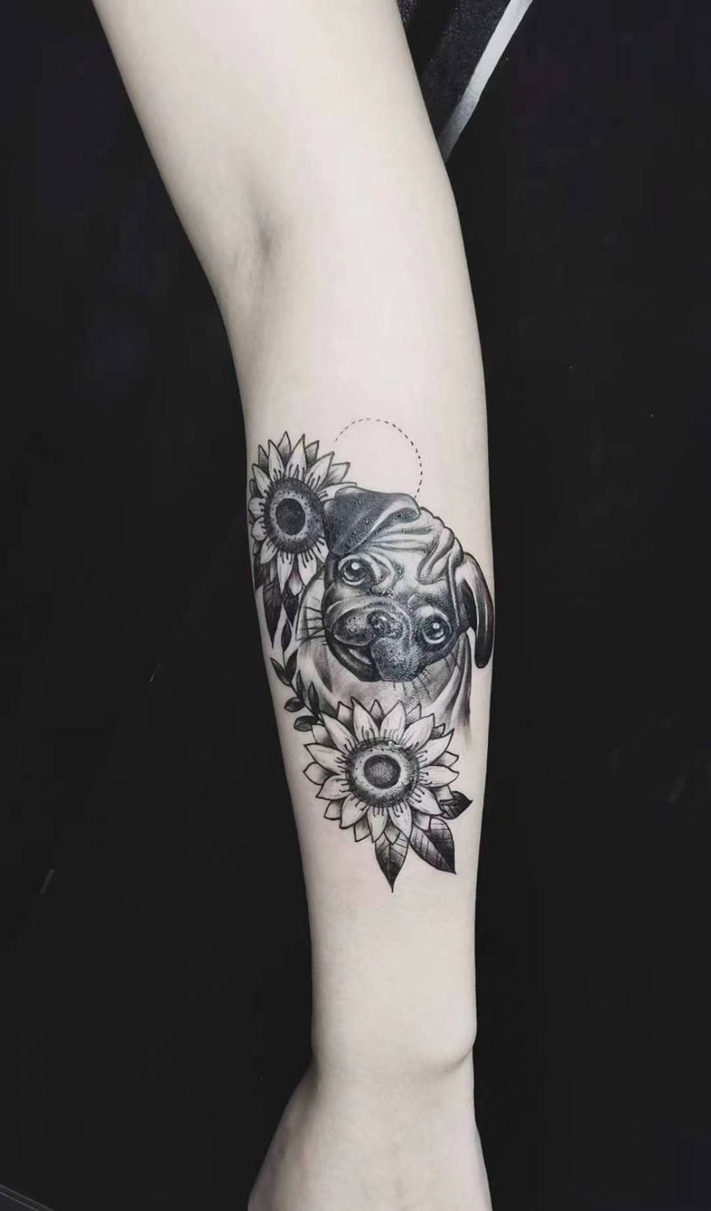 萌宠（量身定制款）纹身图片_手部纹身图案