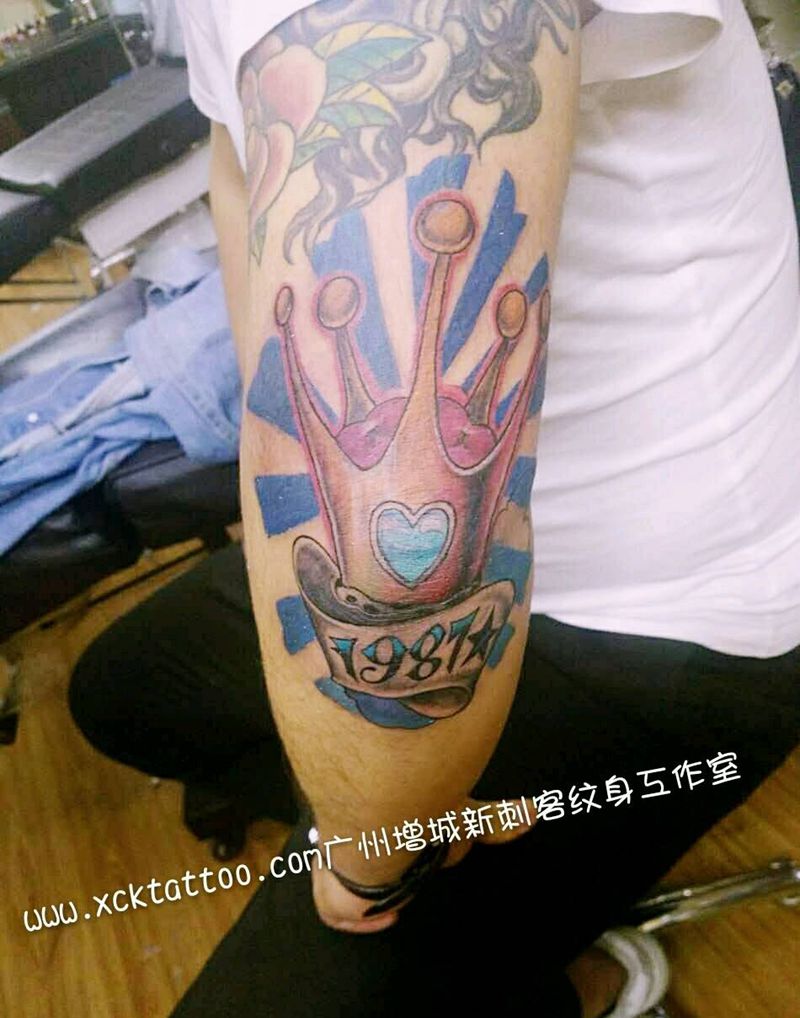 大皇冠纹身图片