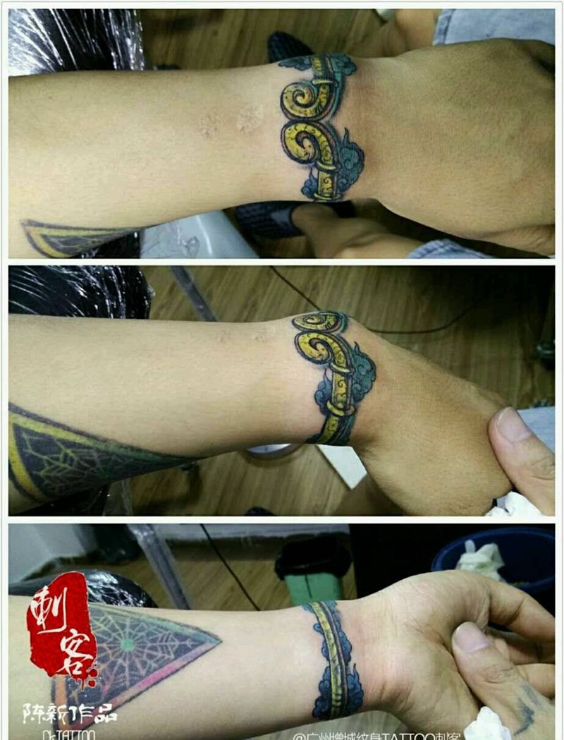 金箍圈纹身图片