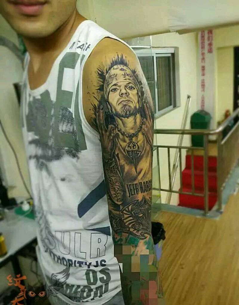 Jeff  Hardy'纹身图片