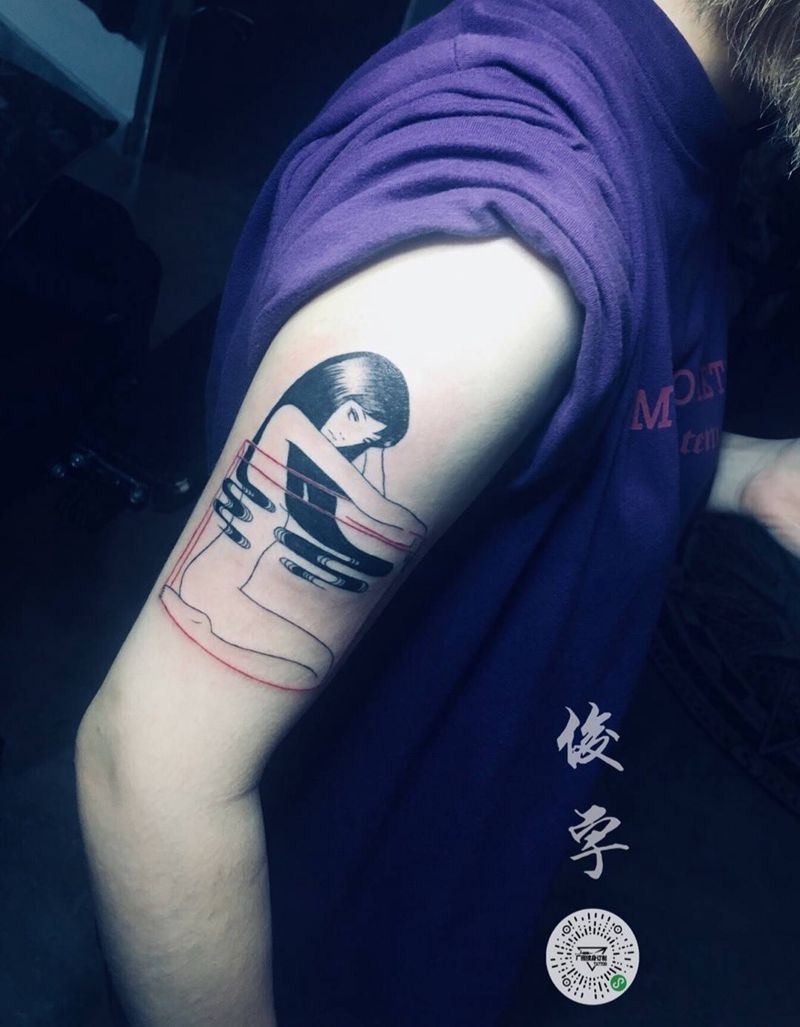 小清新纹身图片