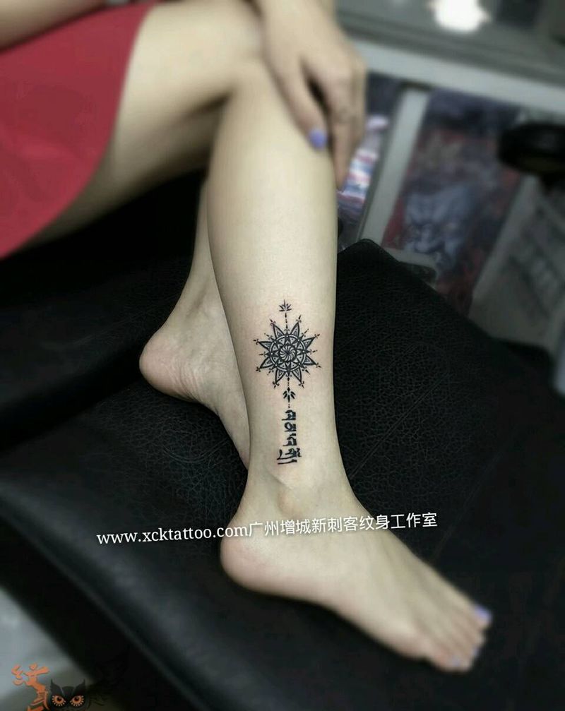 小清新一枚纹身图片