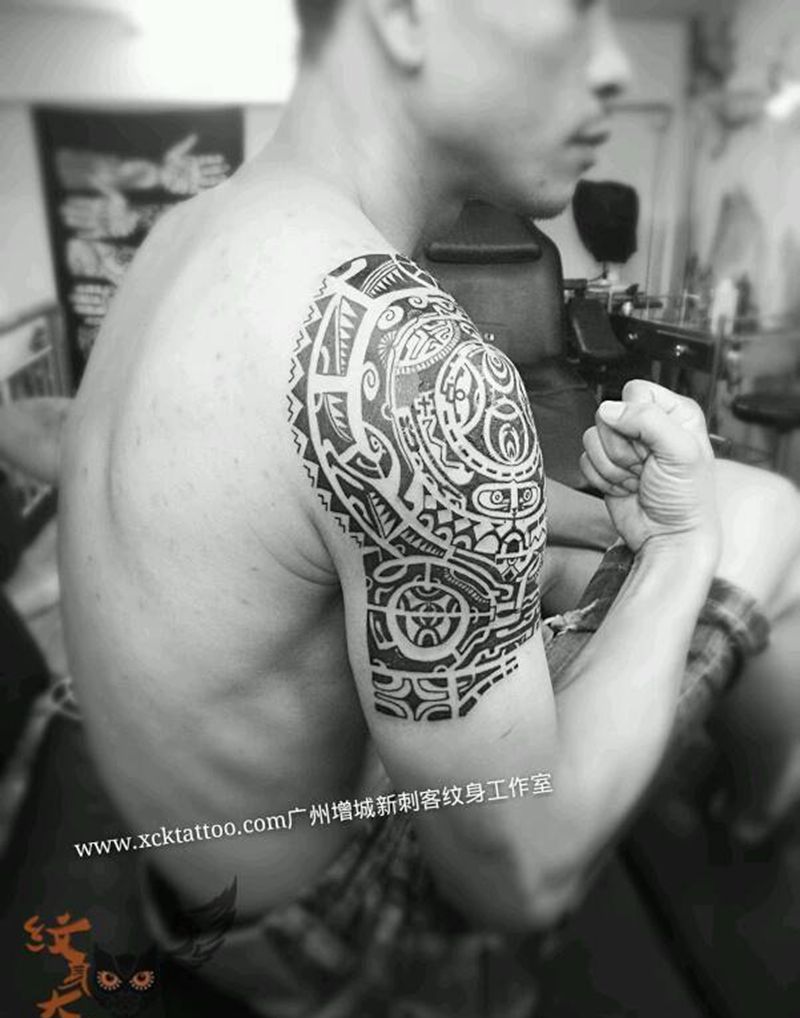 玛雅图腾纹身图片