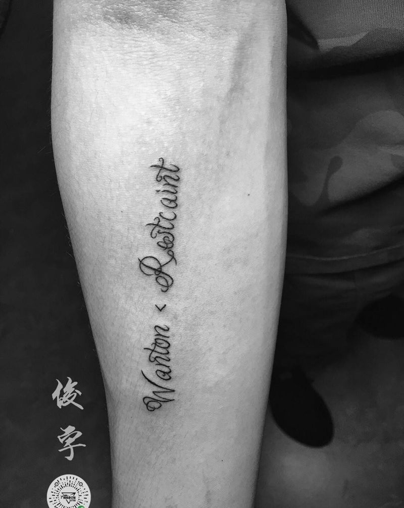 小清新纹身图片