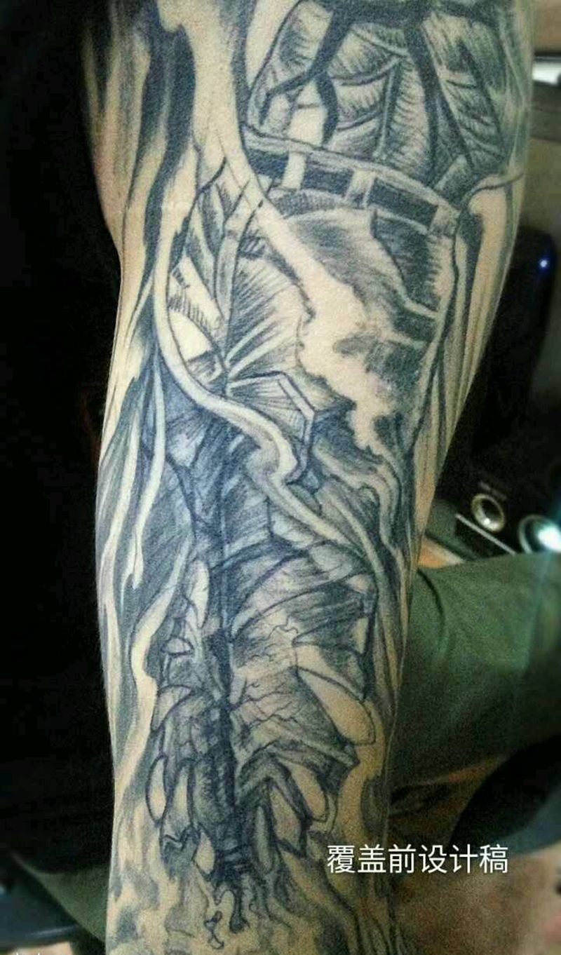 覆盖作品纹身图片