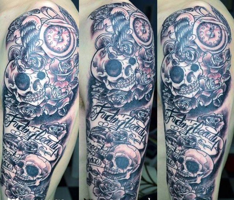 #半臂纹身#纹身图片