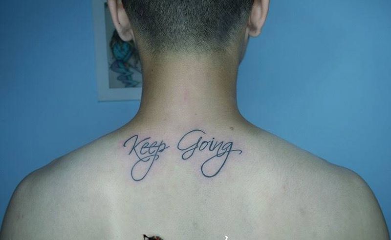 英文字体纹身图片