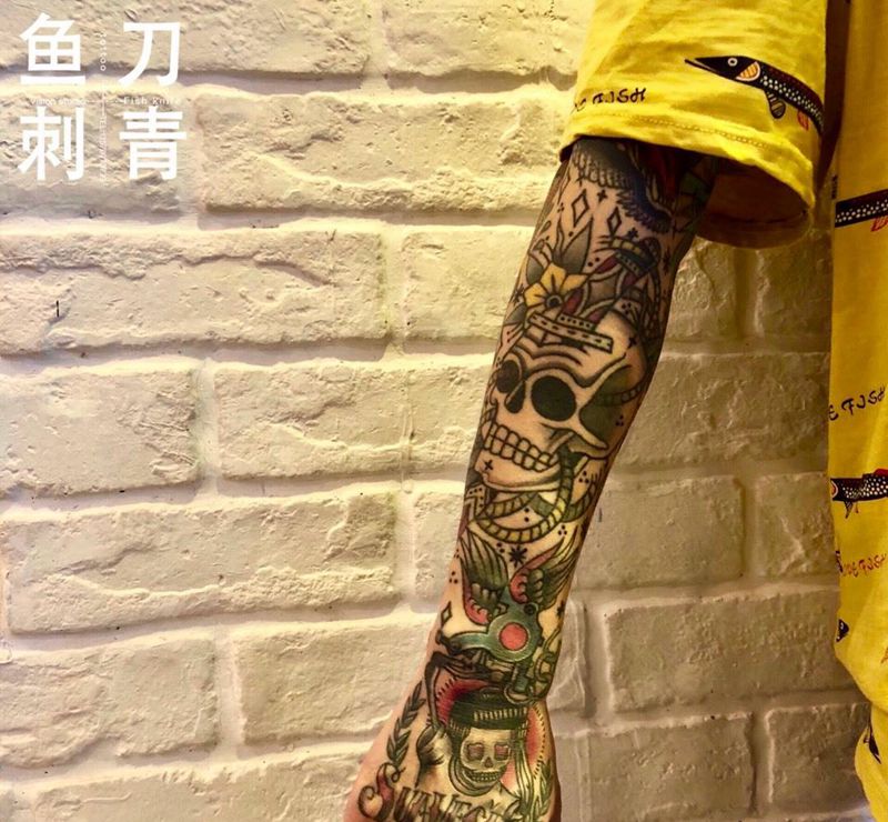 恢复后纹身图片_成品纹身图案