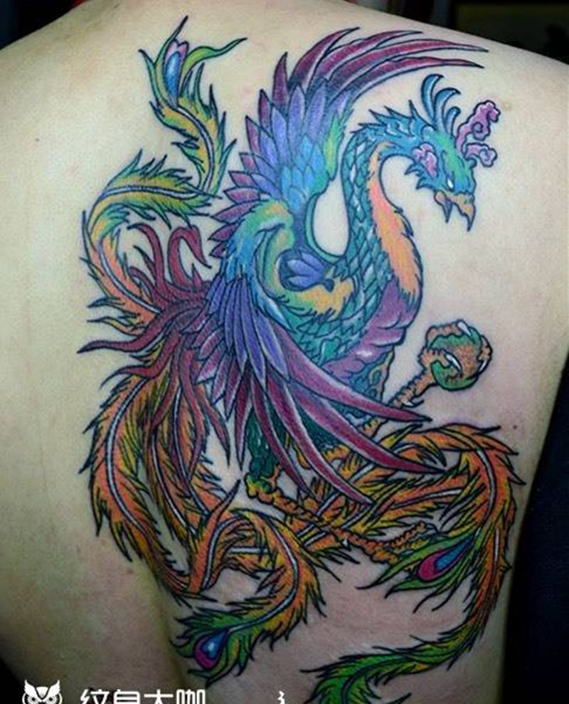 #凤凰##广州花都黥刺青工作室#纹身图片