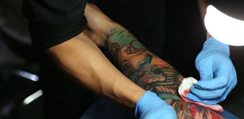 美杜莎纹身图片_欧美肖像人物纹身图案