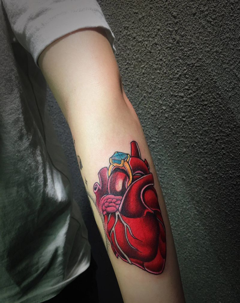 遮盖纹身图片_手臂New School纹身图案