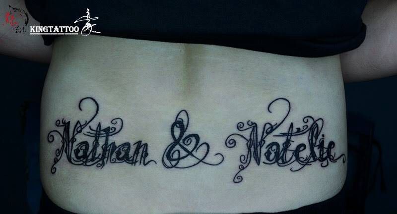 英文字体纹身图片