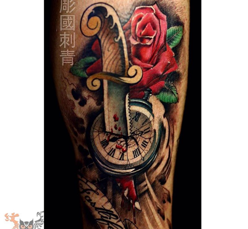 tattoo纹身图片_欧美背部手臂脚部腰部肩部手部胸部纹身图案