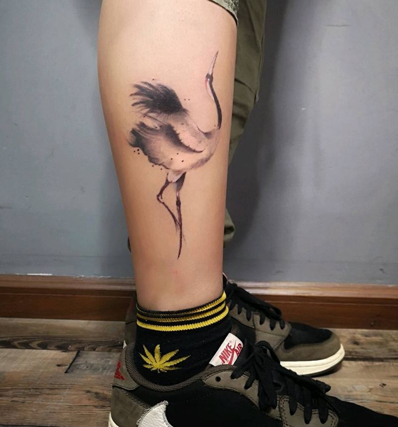 小图纹身图片_水墨几何纹身图案