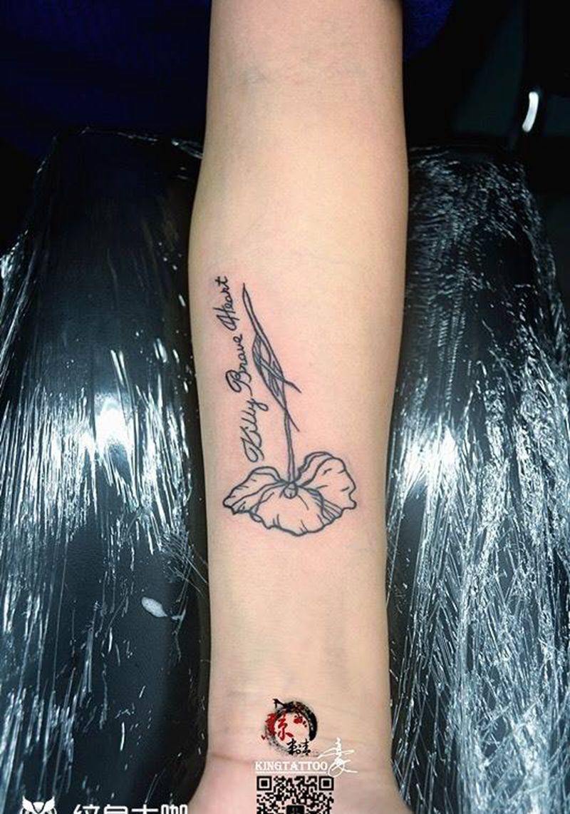 小清新作品纹身图片_成品背部手臂腿部花都区广州花都纹身图案