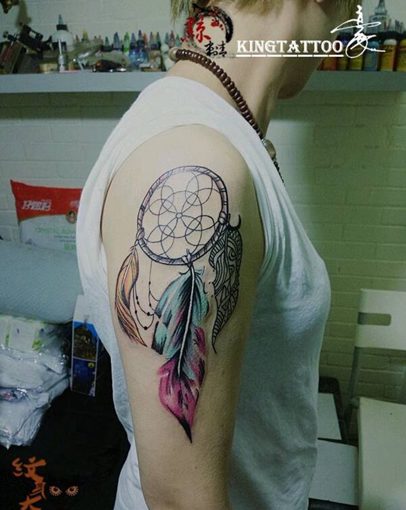 捕梦网,请大家点评纹身图片