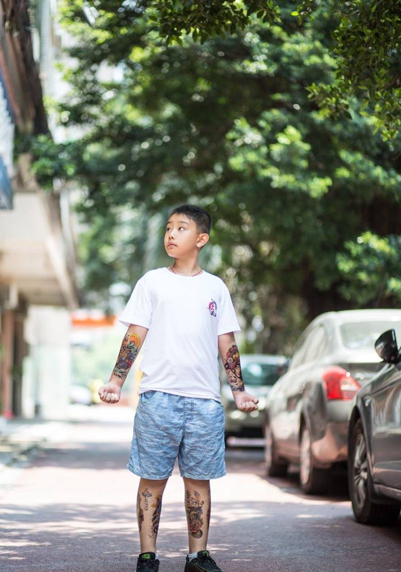 艺术照纹身图片