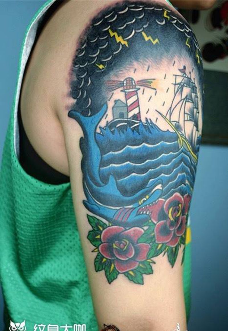 #old school纹身图片