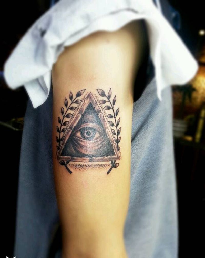 eye纹身图片
