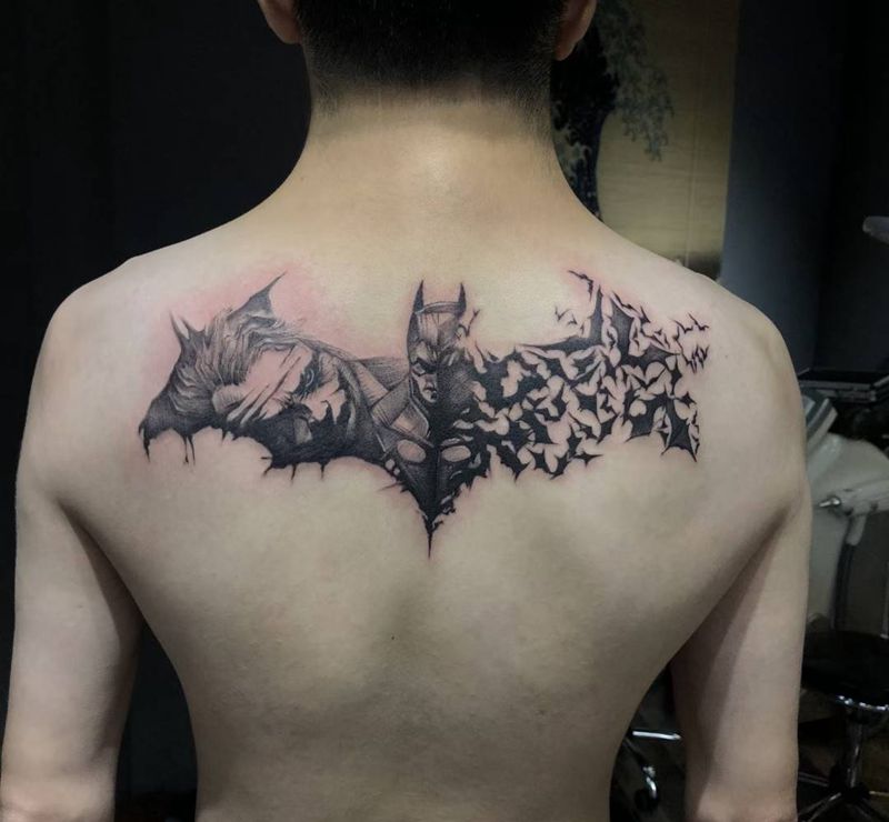 大杂烩纹身图片_欧美写实纹身图案