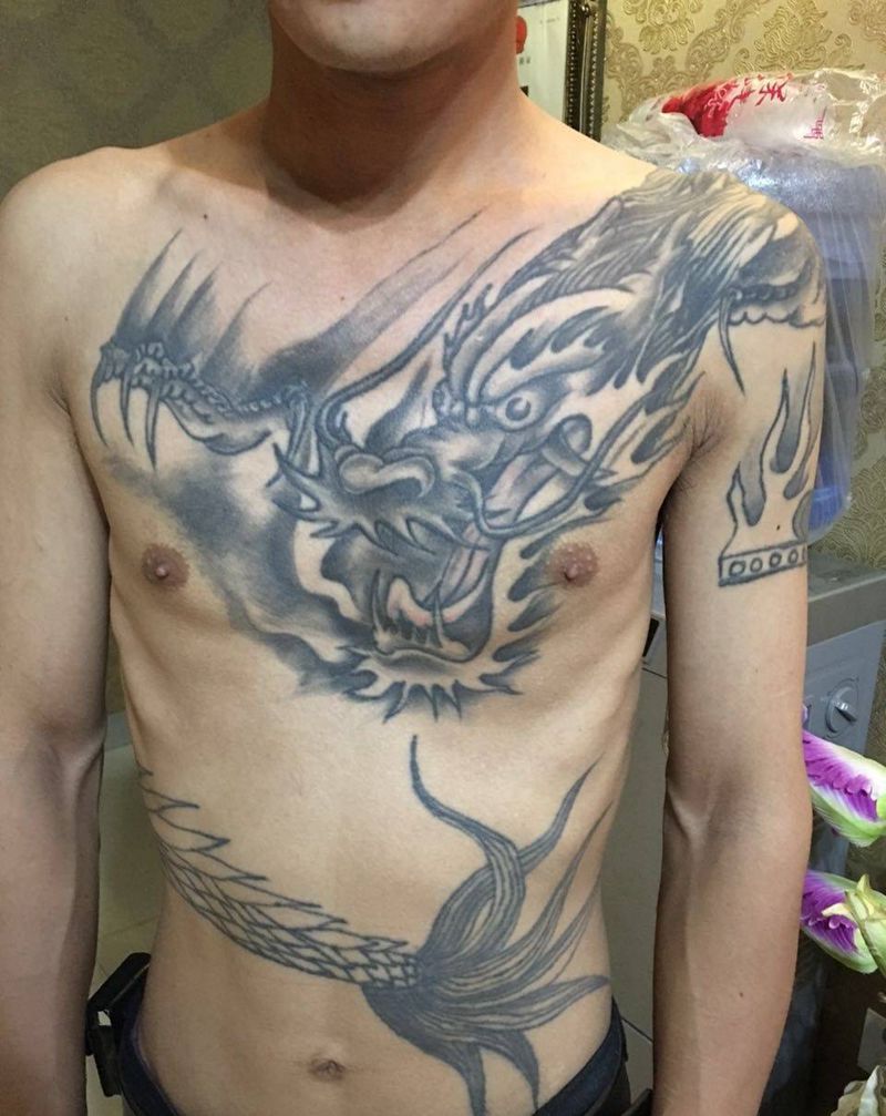 改头换面纹身图片