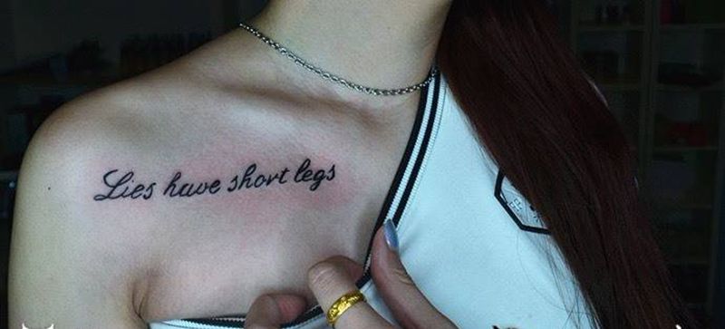 英文字体纹身图片