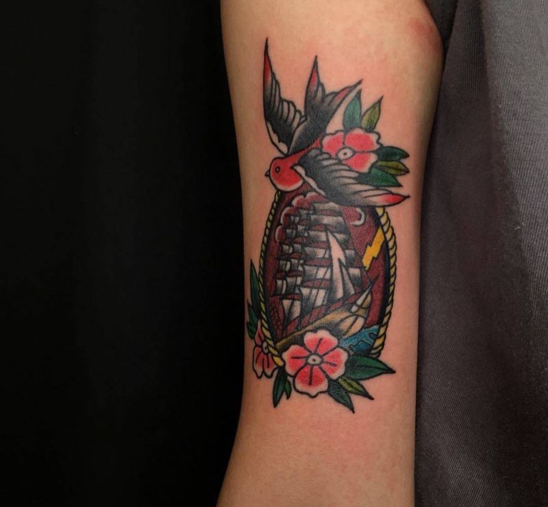 old school纹身图片