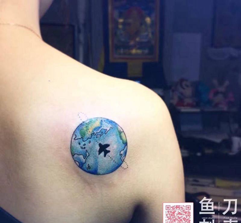 小清新纹身图片