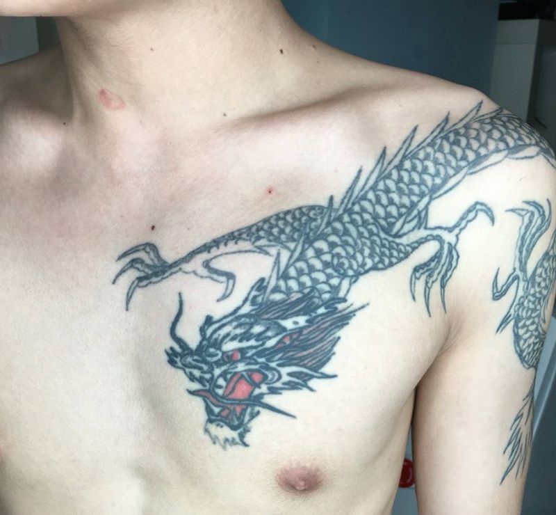 洗纹身纹身图片