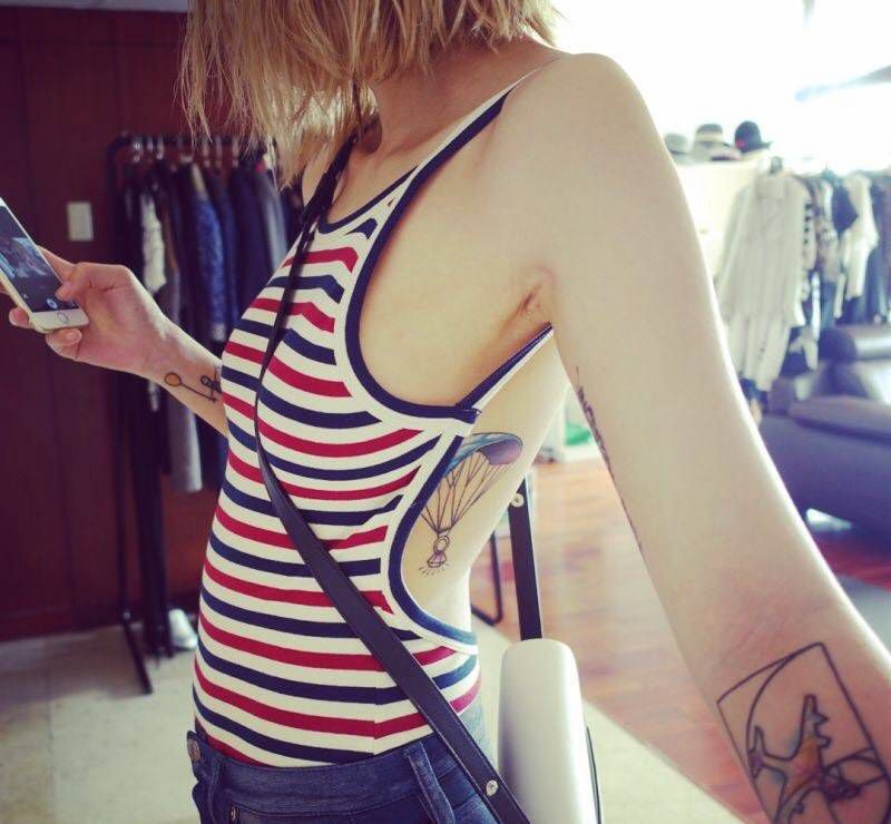 小清晰纹身图片