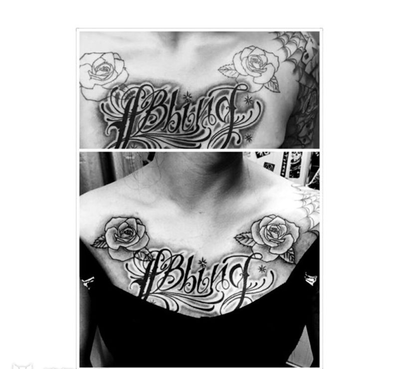 花体纹身图片