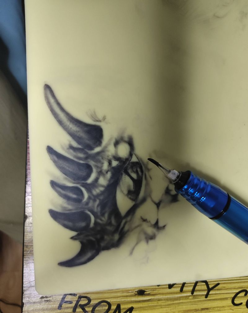 练习纹身图片_欧美写实纹身图案