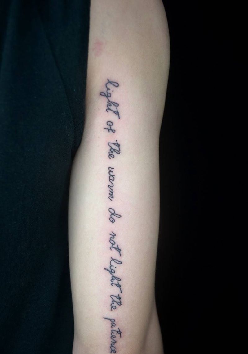 #字体作品#纹身图片_成品手臂背部腿部手部字符广州花都纹身图案