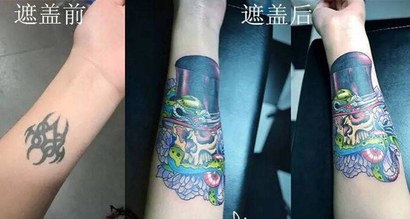 #遮盖作品#纹身图片