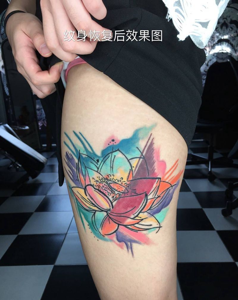 恢复效果图纹身图片