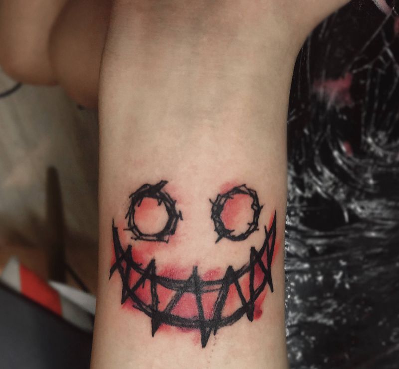 水彩纹身图片_手臂水彩水墨水彩小图纹身图案